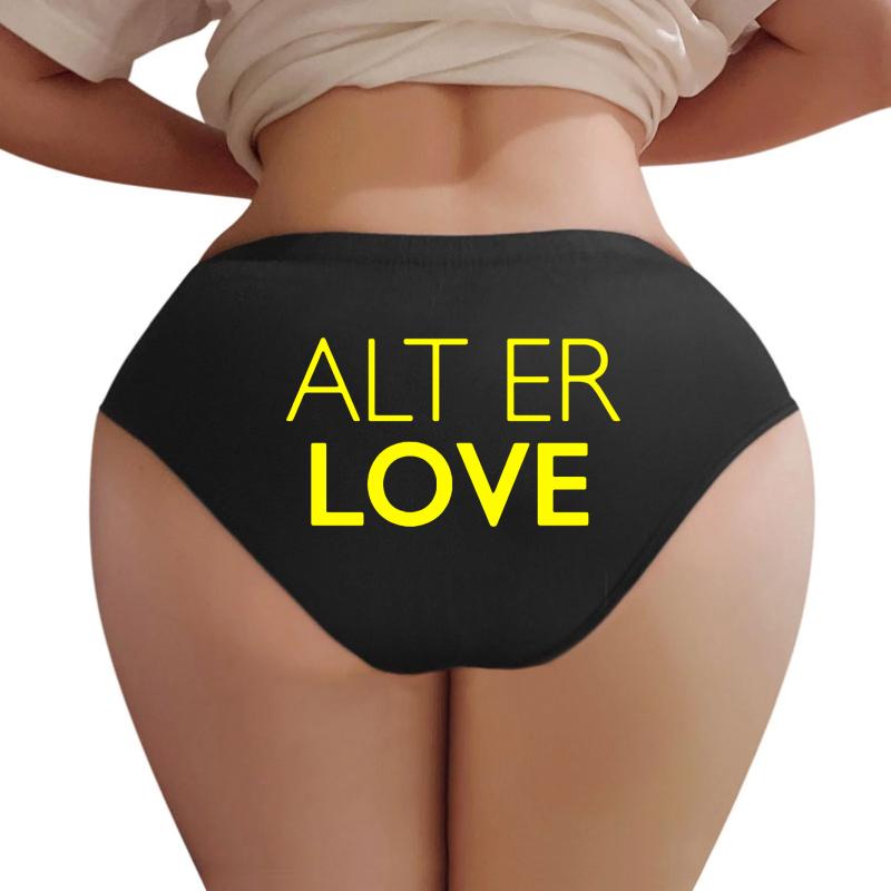 Alt Er Love - Skam Women Underwear Panties Women Black