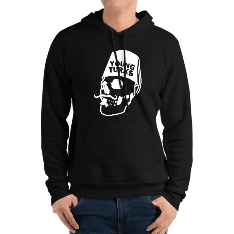 Young Turks Unisex Hooded Sweatshirt Men Black