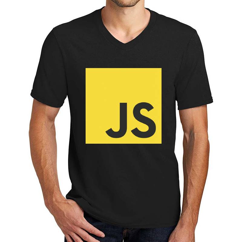 Javascript Js Programming Language Logo Premium Flat Bill Snapback Caps