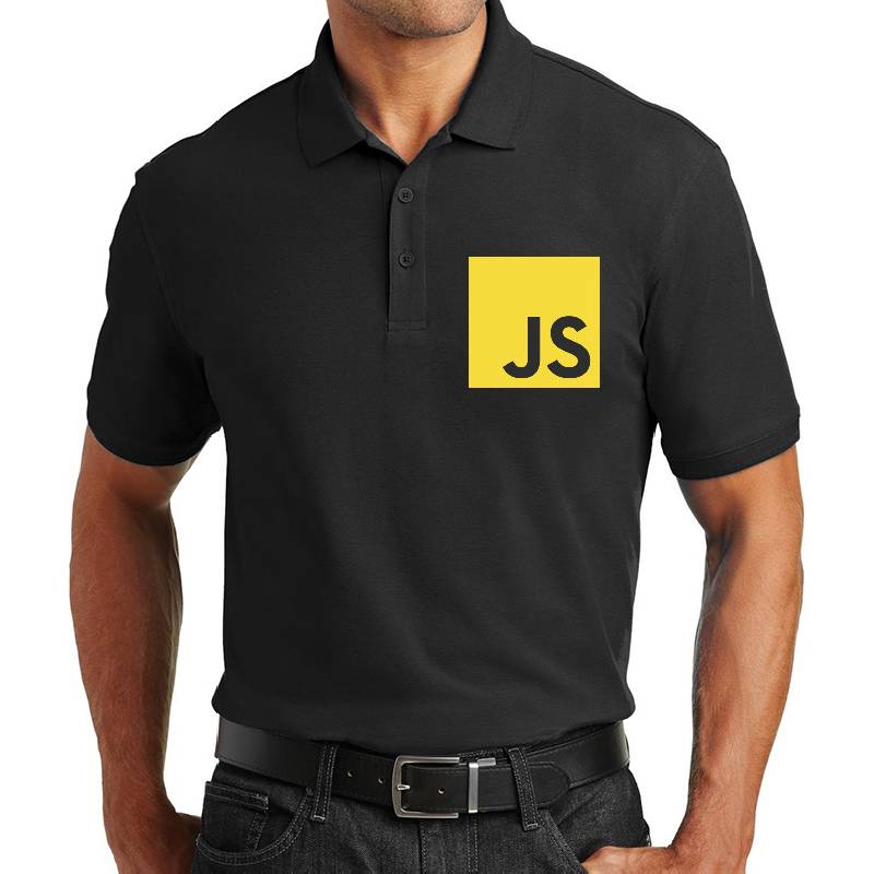 Javascript Js Programming Language Logo Premium Flat Bill Snapback Caps