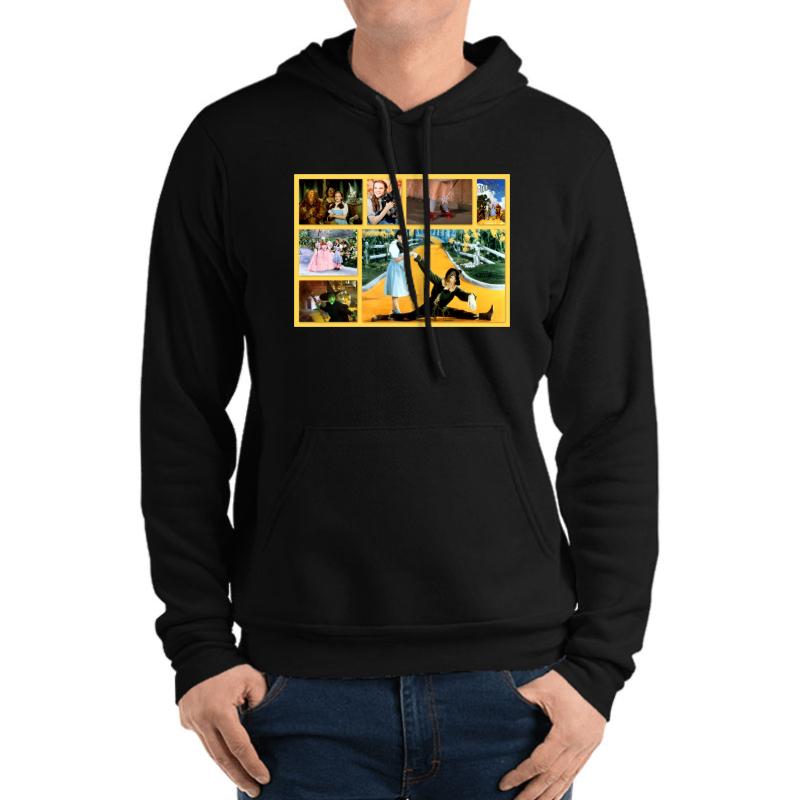 The Wizard Of Oz Unisex Hooded Sweatshirt Men Black