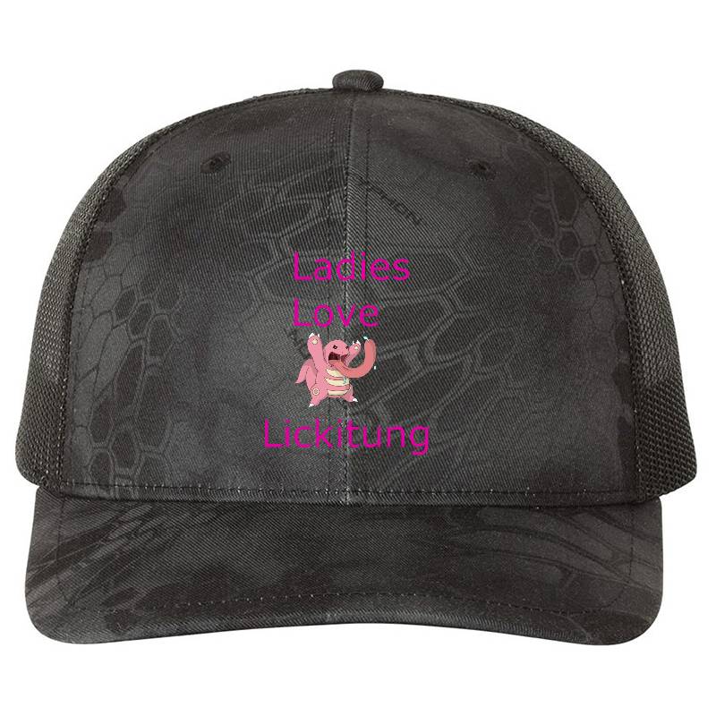 Ladies Love Lickitung Premium Flat Bill Snapback Caps