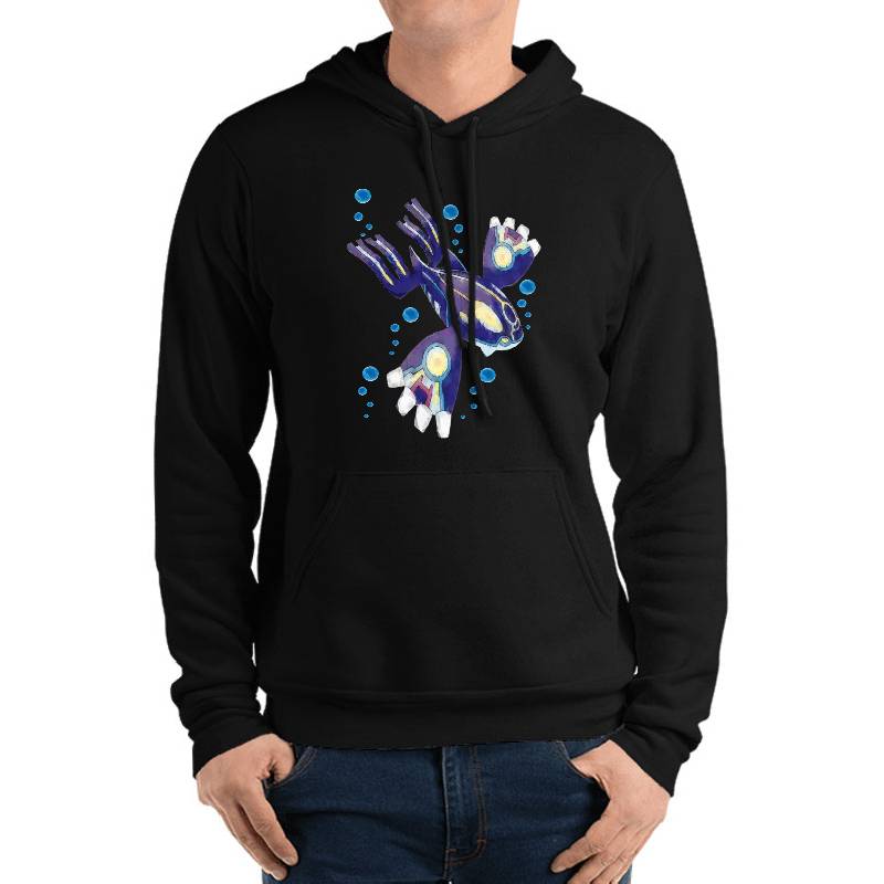 Only Primal Kyogre Pokemon Alpha Sapphire  Unisex V-Neck T-Shirts