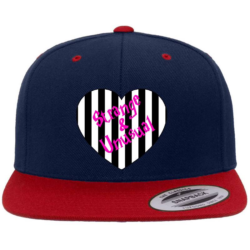 Beetlejuice Strange And Unusual Richardson Premium Trucker Snapback Caps