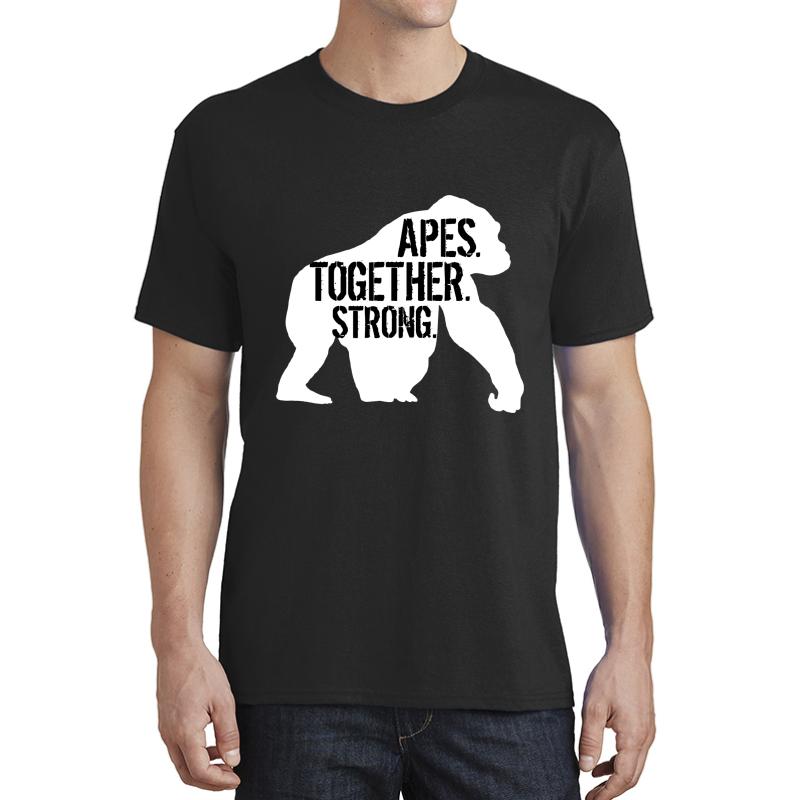 Apes. Together. Strong. Unisex T-Shirt Men Black