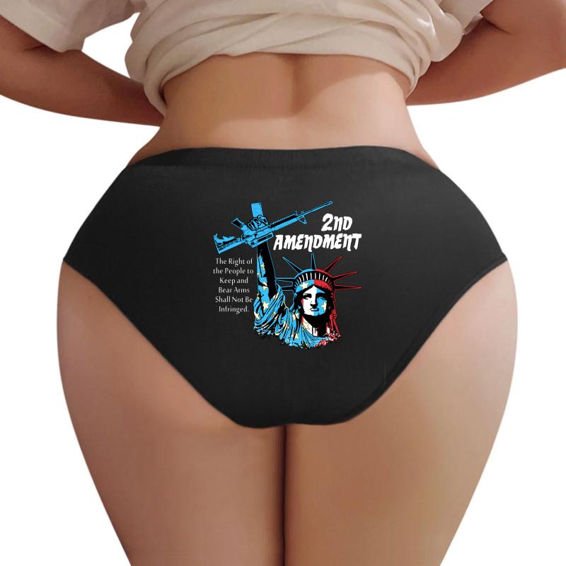 2Nd Amendment - Liberty Women Underwear Panties Women Black