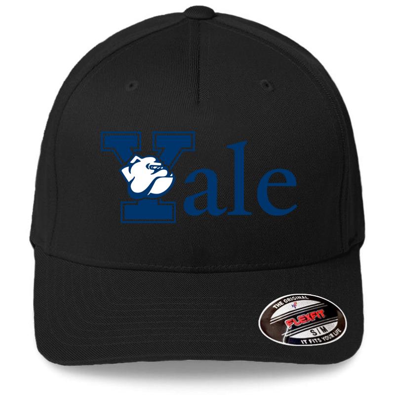 Yale University Flexfit Baseball Cap  Black