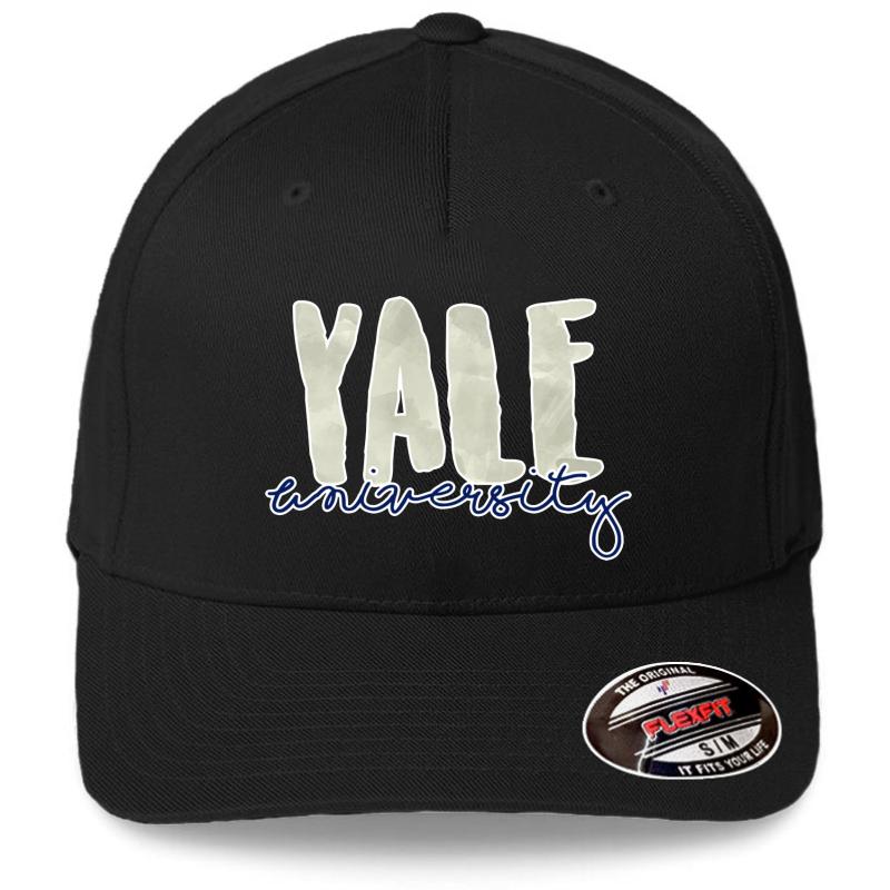 Yale University Flexfit Baseball Cap  Black