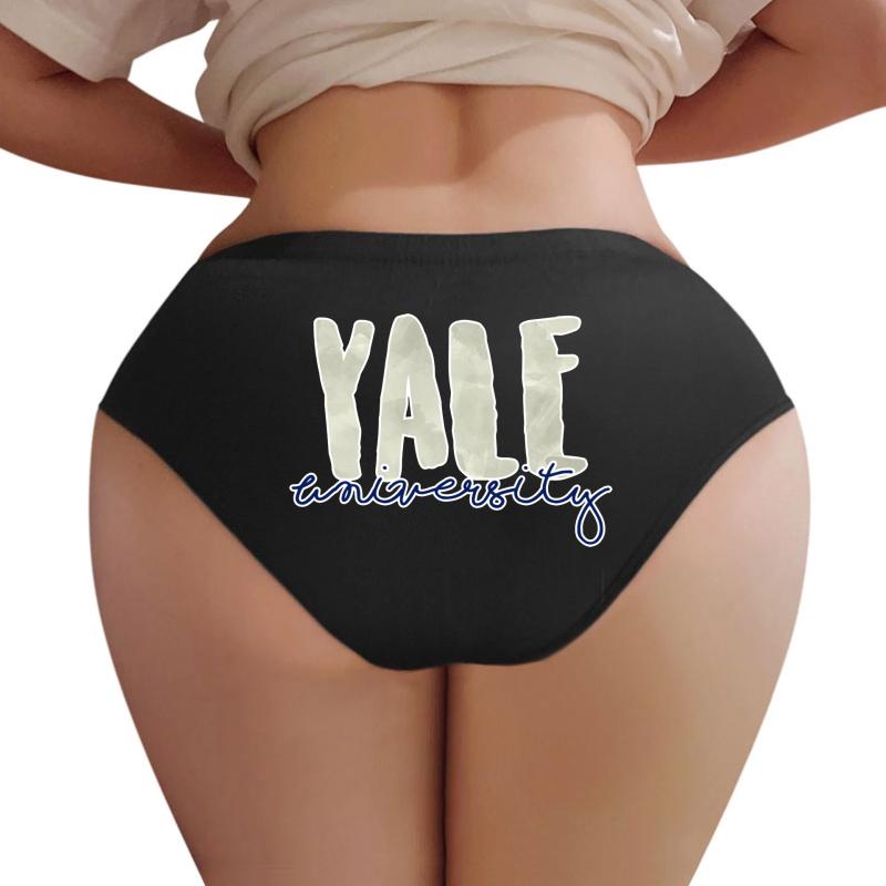 Yale University Women Underwear Panties Women Black