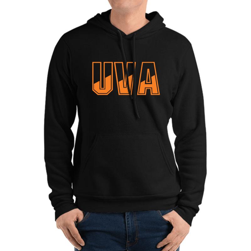 Uva Unisex Hooded Sweatshirt Men Black