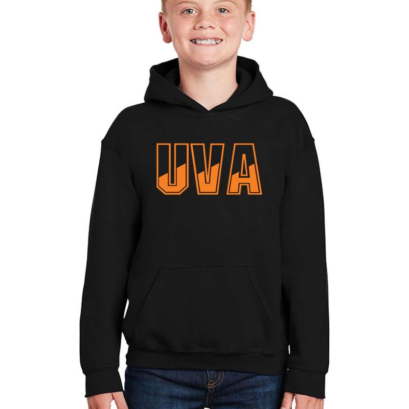 Uva Youth Hooded Sweatshirt Boy Black