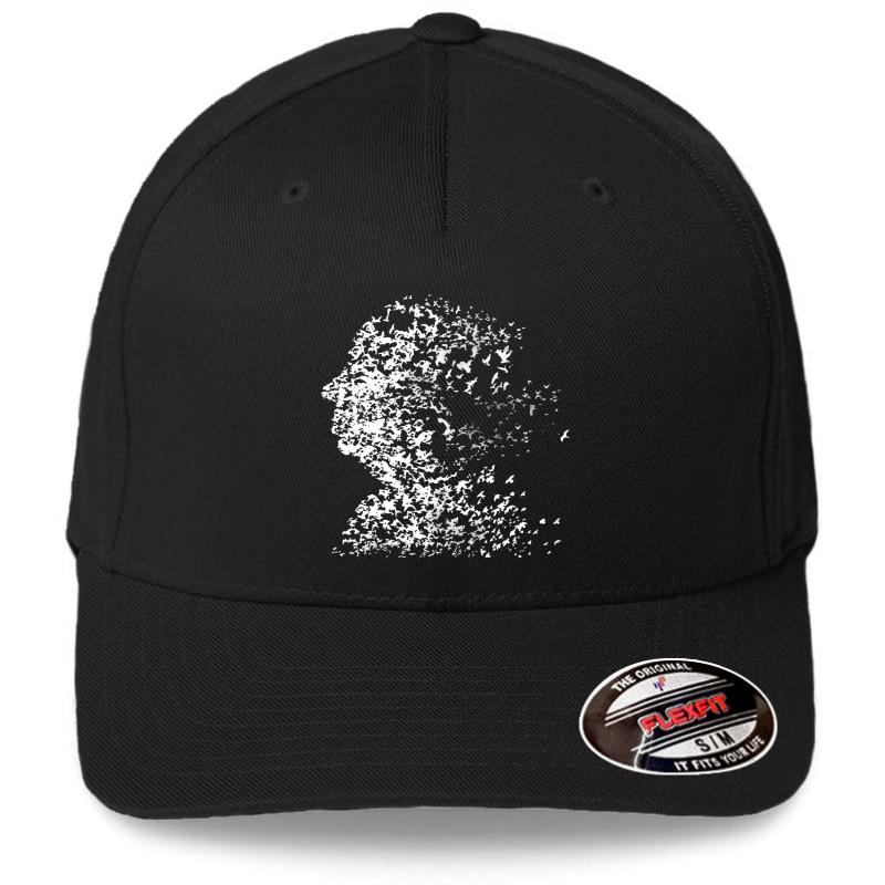 Alfred Hitchcock - The Birds Flexfit Baseball Cap  Black