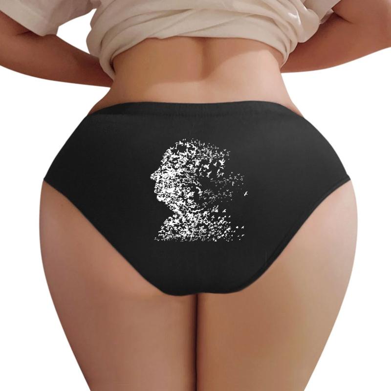 Alfred Hitchcock - The Birds Women Underwear Panties Women Black