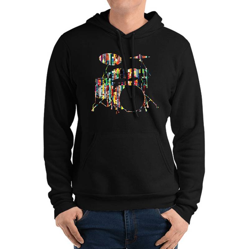 Rockin' Drum Kit Flexfit Baseball Caps