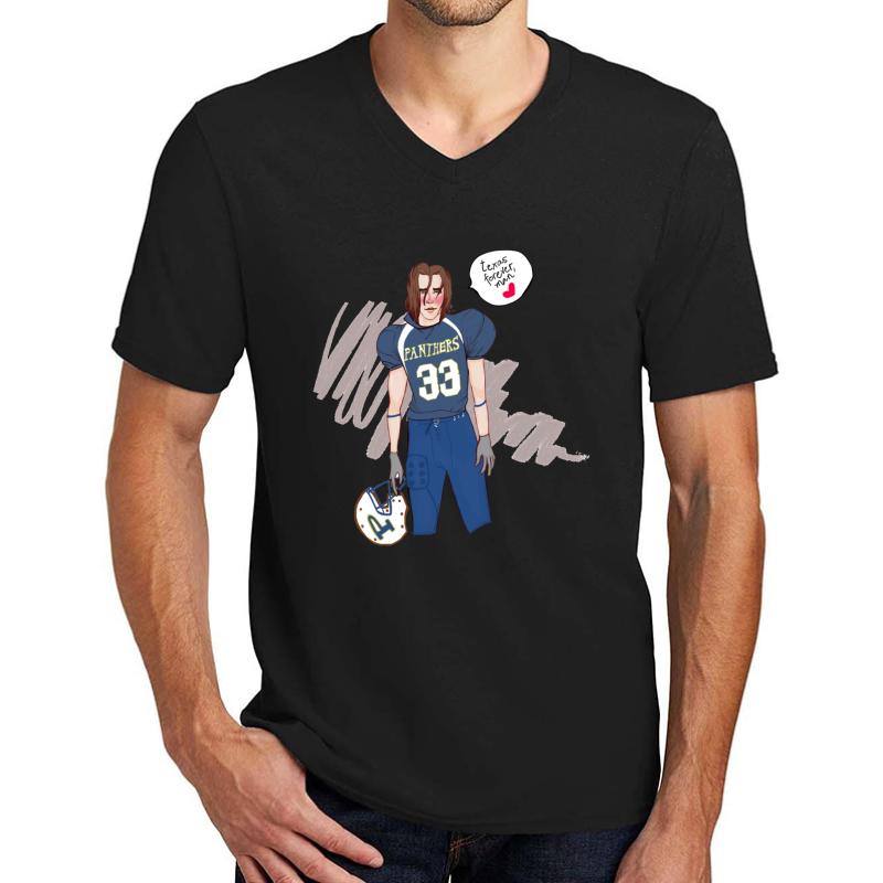 Tim Riggins - Friday Night Lights Unisex V-Neck T-Shirt Men Black