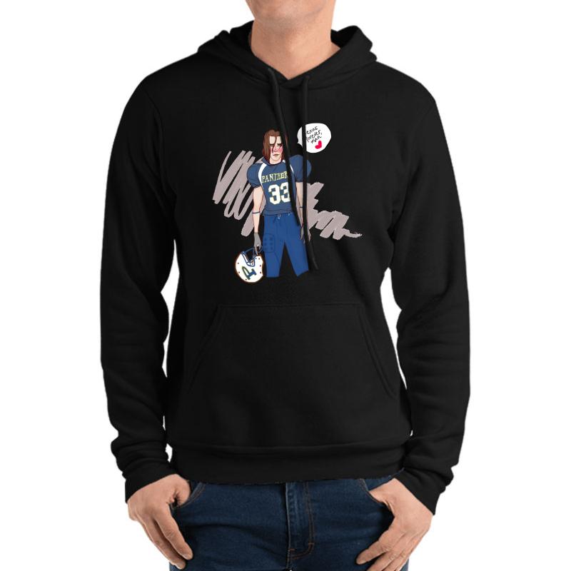 Tim Riggins - Friday Night Lights Unisex Hooded Sweatshirt Men Black