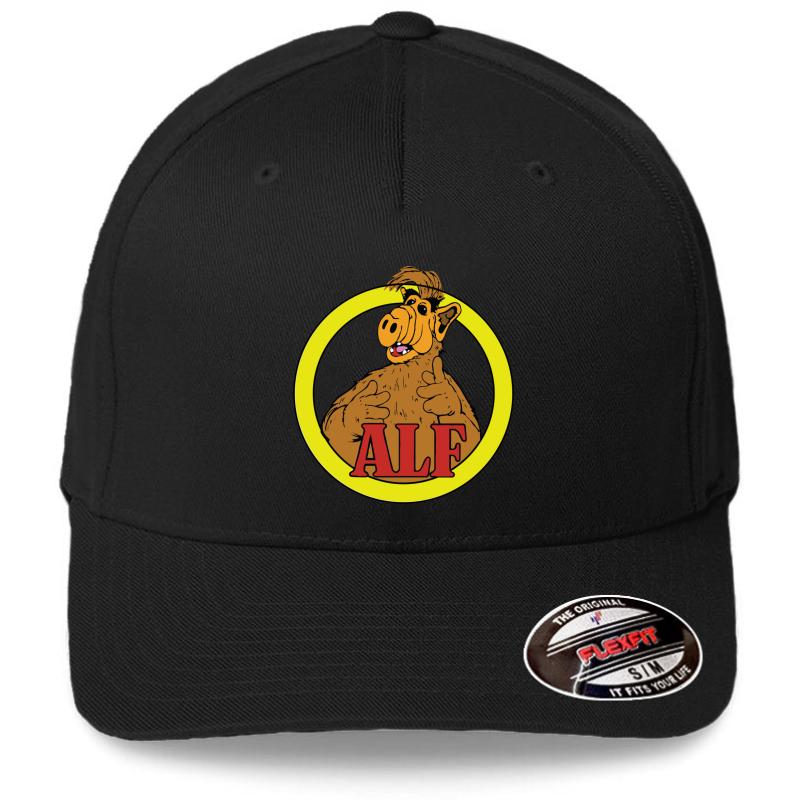 Alf Tv Show 80S 1980S Sitcom Comedy Flexfit Baseball Cap  Black