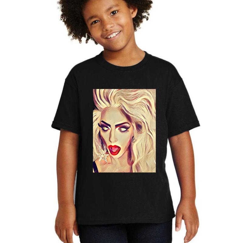 Alyssa Edwards Youth T-Shirt Boy Black