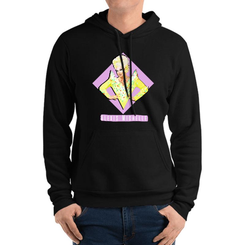 Alexis Michelle Rpdr Inspired Design Unisex Hooded Sweatshirt Men Black