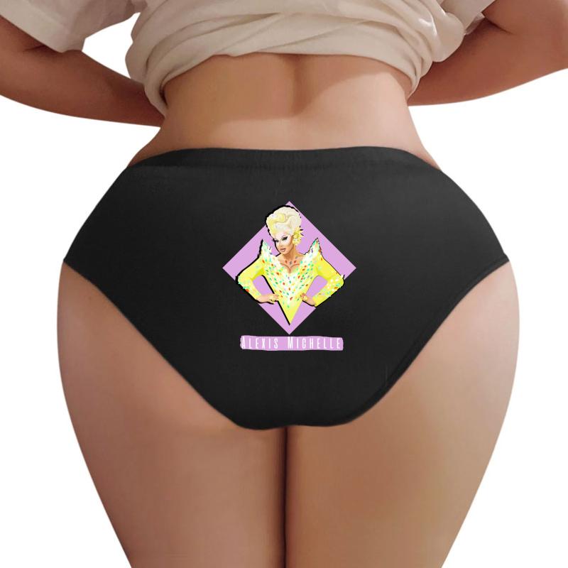 Alexis Michelle Rpdr Inspired Design Women Underwear Panties Women Black