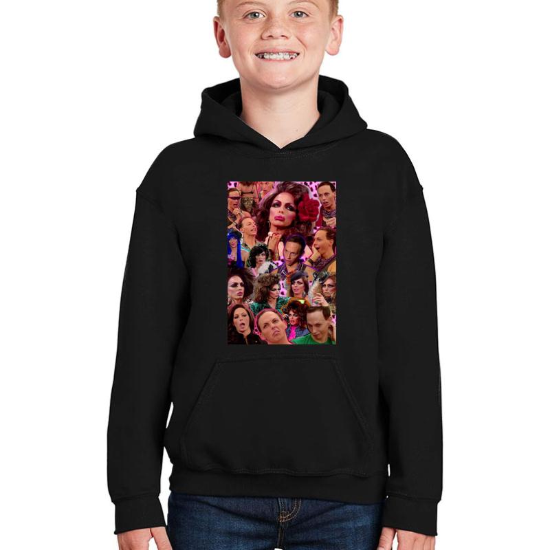 Alyssa Edwards Youth Hooded Sweatshirt Boy Black