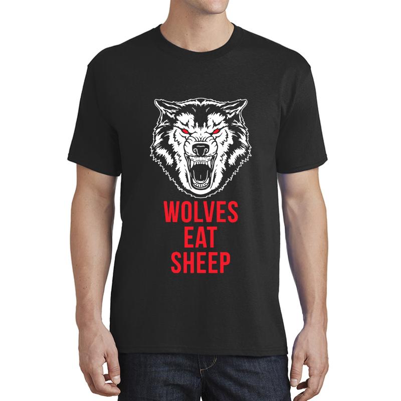 Wolves Eat Sheep Unisex T-Shirt Men Black