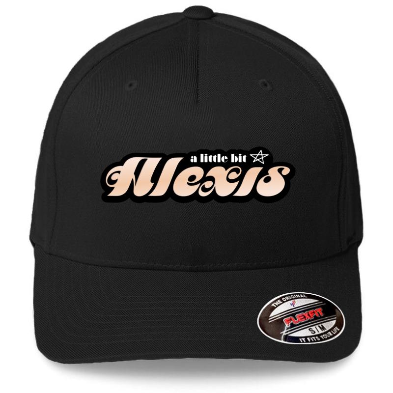 A Little Bit Alexis Flexfit Baseball Cap  Black