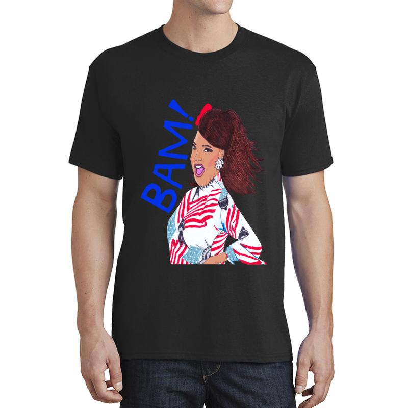 Alexis Mateo Bam! Unisex T-Shirt Men Black