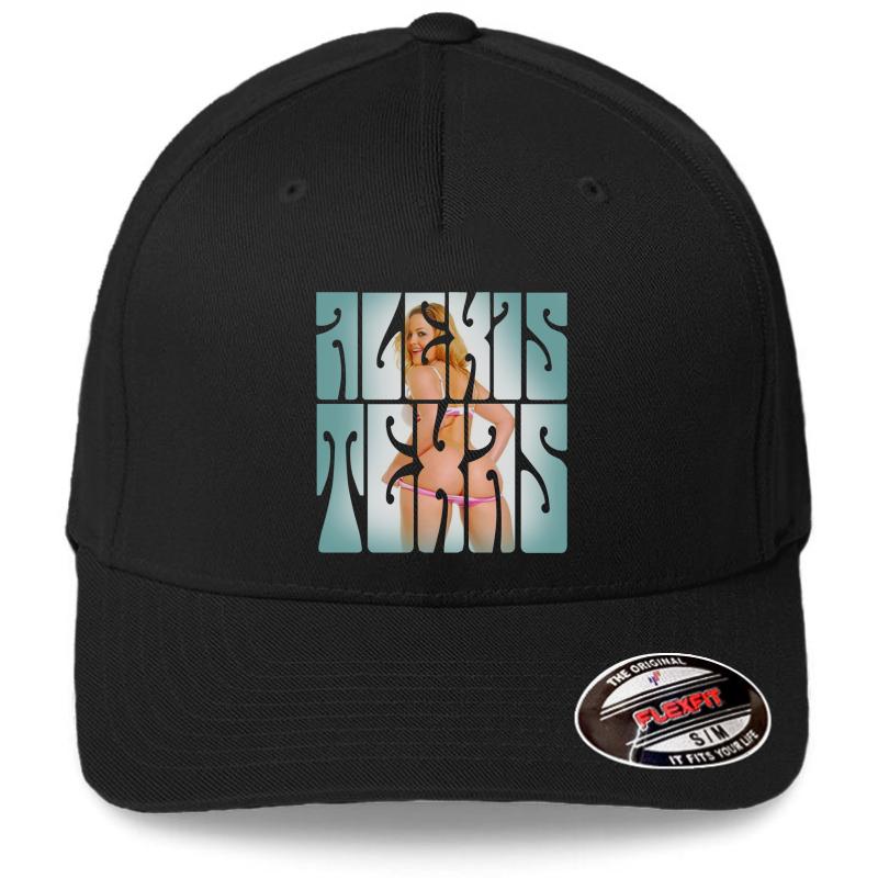 Alexis Texas Flexfit Baseball Cap  Black