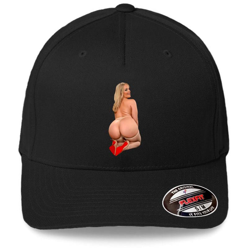 Alexis Texas Real Bombshell With Big Booty Flexfit Baseball Cap  Black