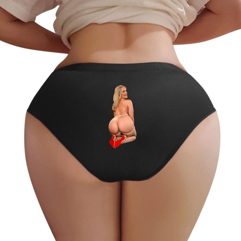 Alexis Texas Real Bombshell With Big Booty Women Underwear Panties Women Black