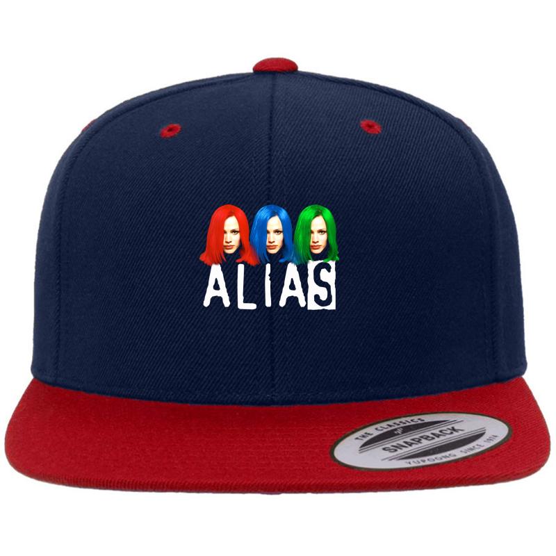 Alias Rbg Premium Flat Bill Snapback Cap  Navy