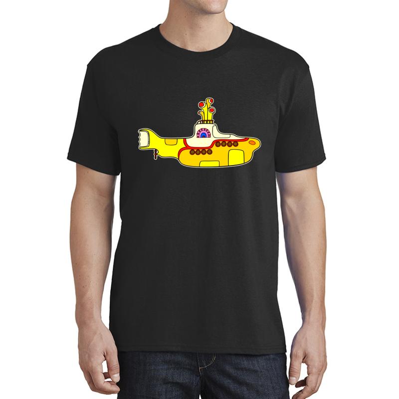 Yellow Submarine Unisex T-Shirt Men Black