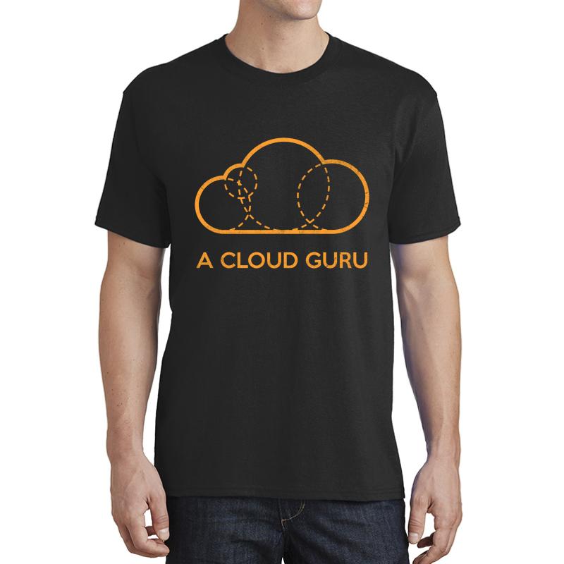 A Cloud Guru Unisex T-Shirt Men Black