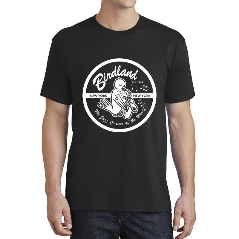 Vintage Venue: Birdland Jazz Club Unisex T-Shirt Men Black