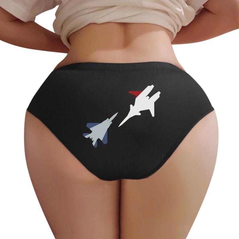 Ace Combat Cipher Vs Pixy Women Underwear Panties Women Black