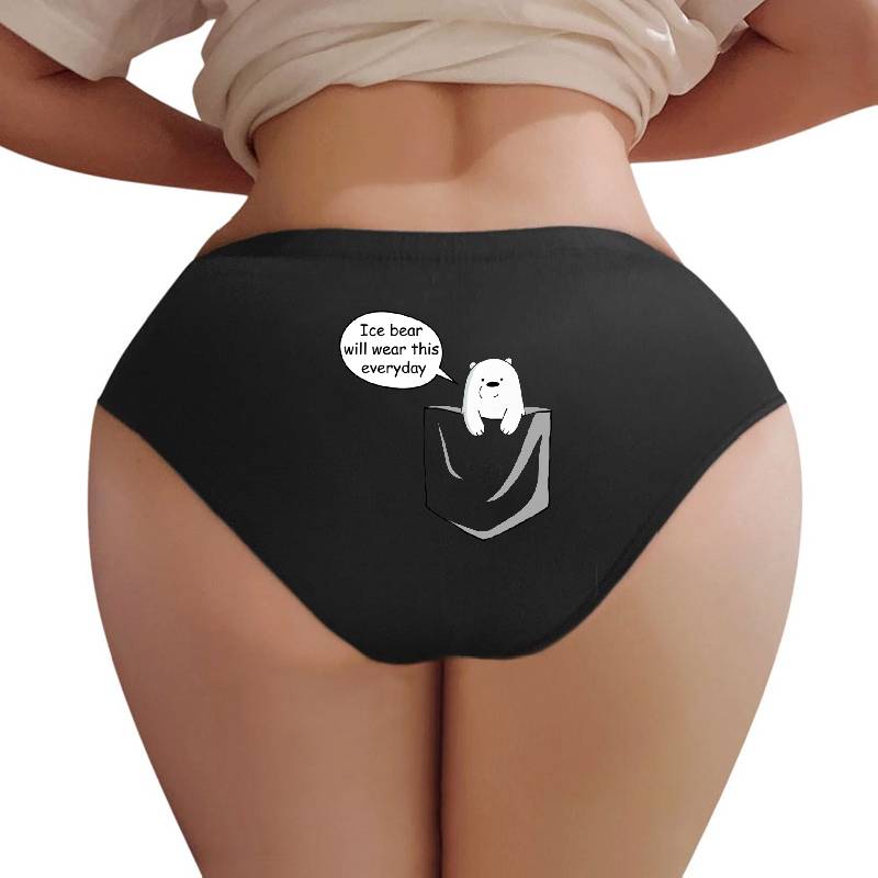 Ice Bear Will Wear This Everyday - We Bare Bears Cartoon Pocket Youth T-Shirts