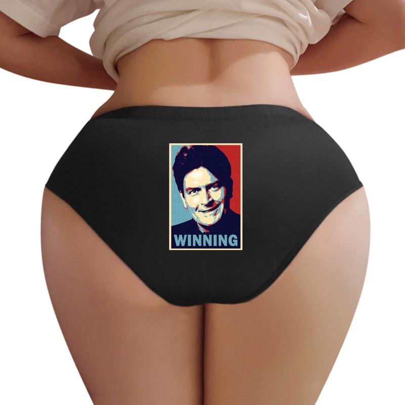 Winning By Charlie Sheen Women Underwear Panties Women Black