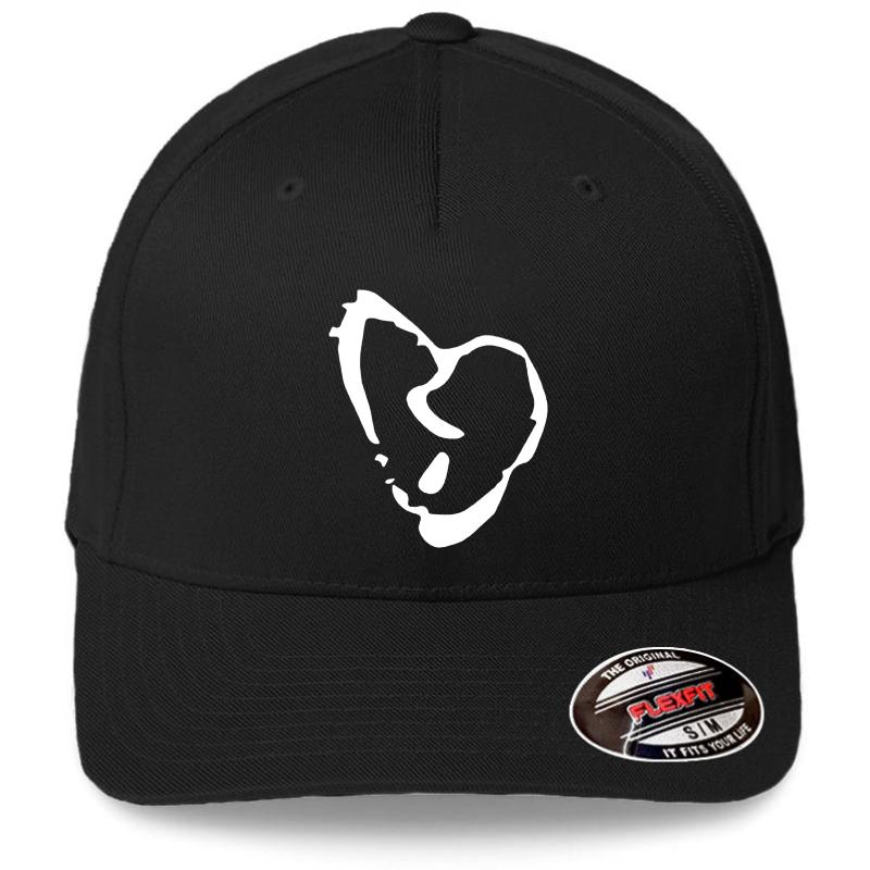 Xxxtentacion Broken Heart Symbol Flexfit Baseball Cap  Black