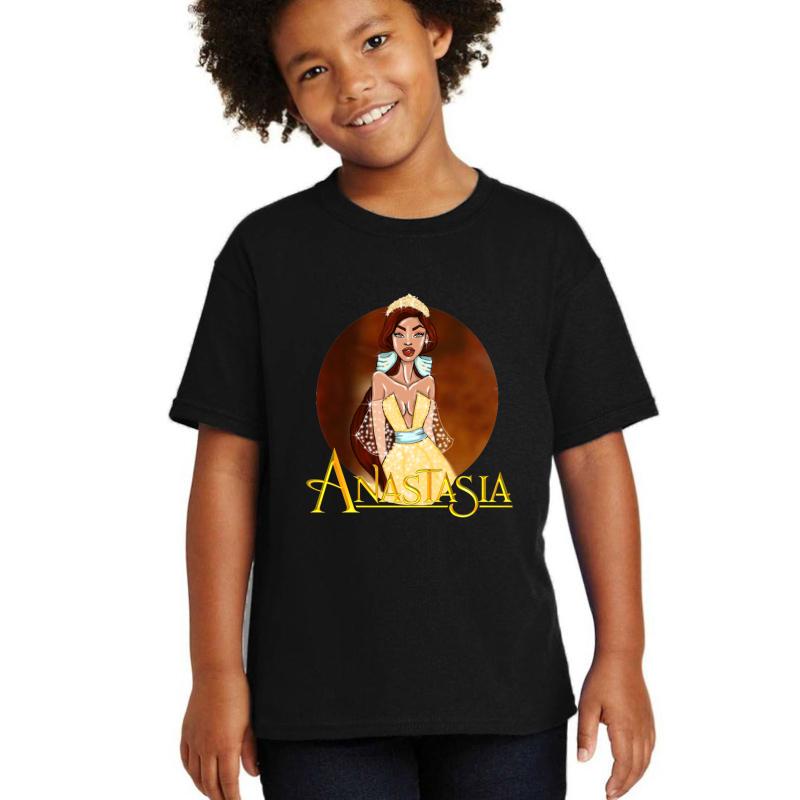 Anastasia Youth T-Shirt Boy Black