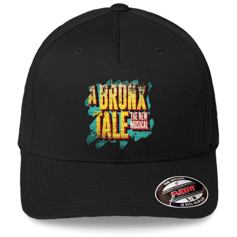 A Bronx Tale Musical Broadway Theatre Play New York Show Flexfit Baseball Cap  Black