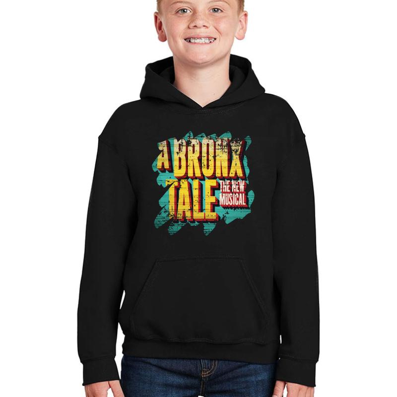 A Bronx Tale Musical Broadway Theatre Play New York Show Youth Hooded Sweatshirt Boy Black