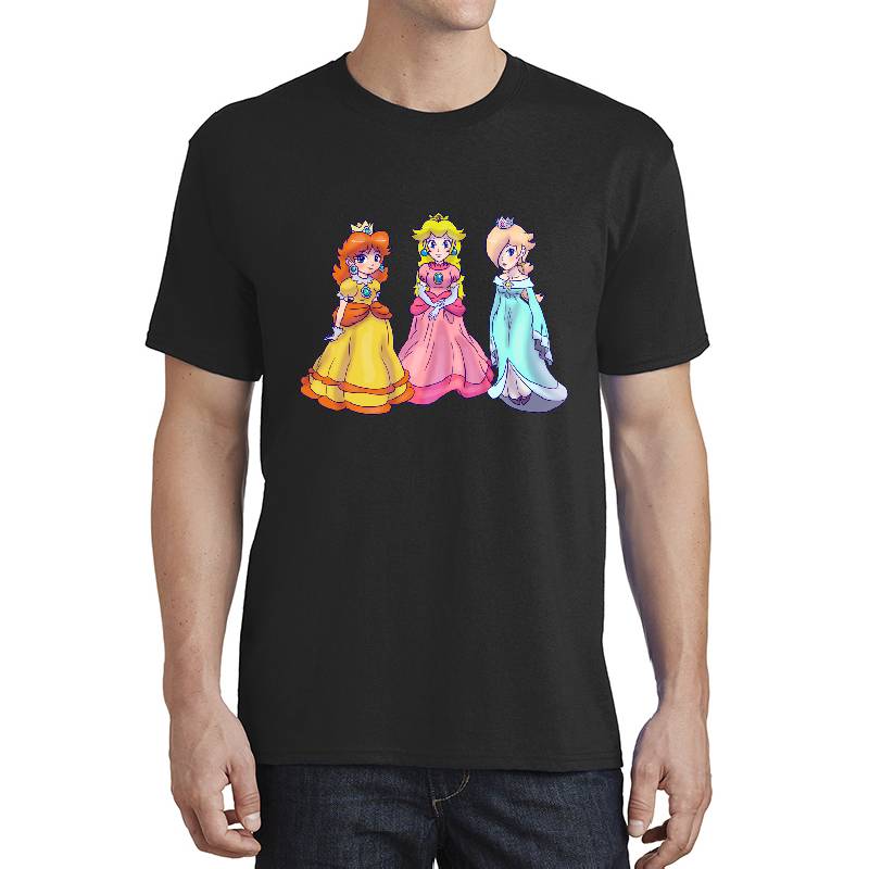 Princess Peach Rosalina And Princess Daisy Premium Flat Bill Snapback Caps