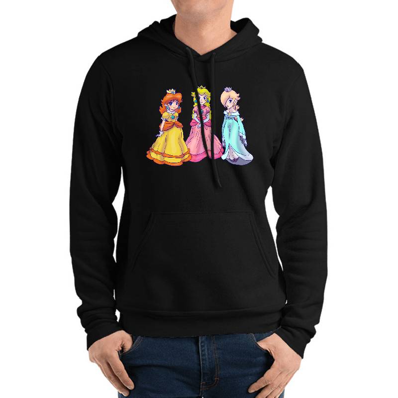 Princess Peach Rosalina And Princess Daisy Premium Flat Bill Snapback Caps