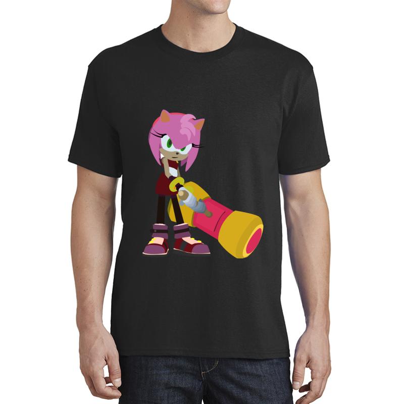 Amy Rose Unisex T-Shirt Men Black