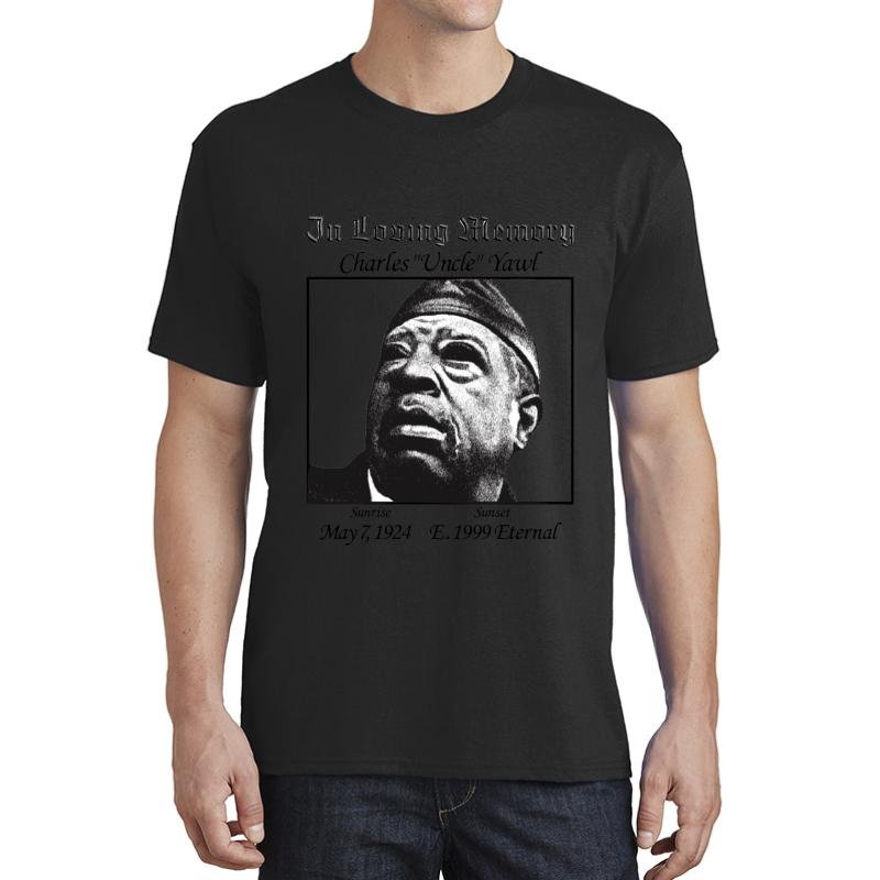 We Miss Our Uncle Charles Yawl Unisex T-Shirt Men Black