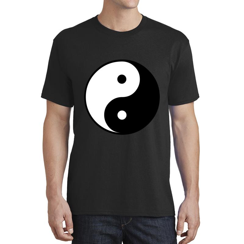 Yin Yang Unisex T-Shirt Men Black