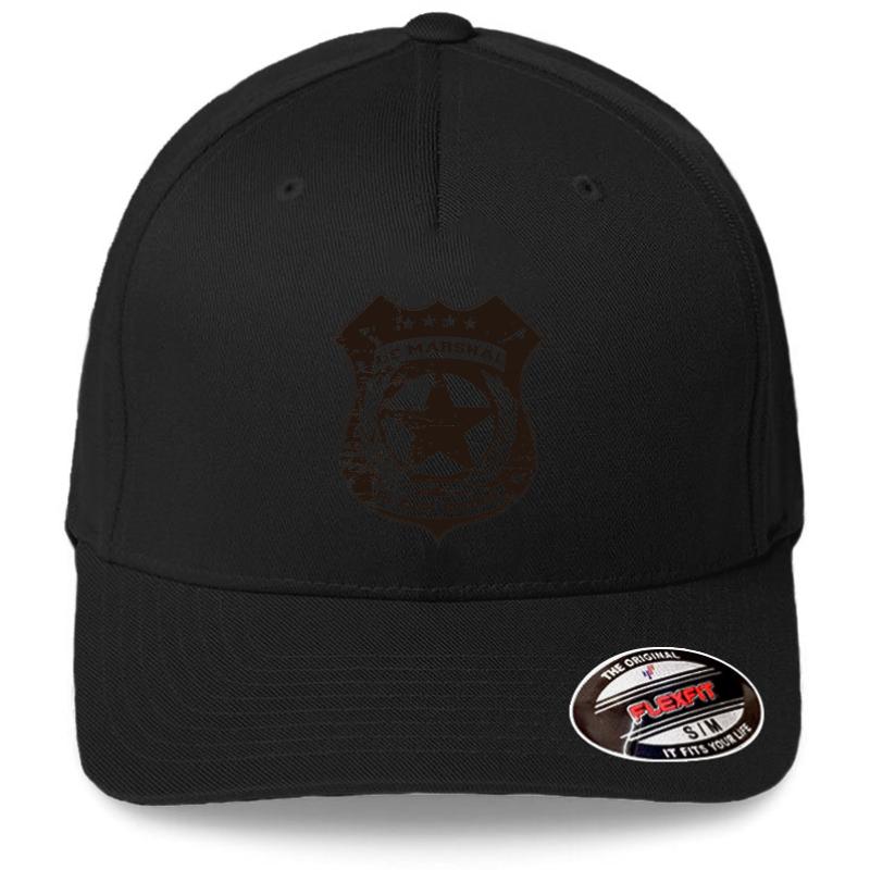 Wynonna Earp- Black Badge Division Flexfit Baseball Cap  Black