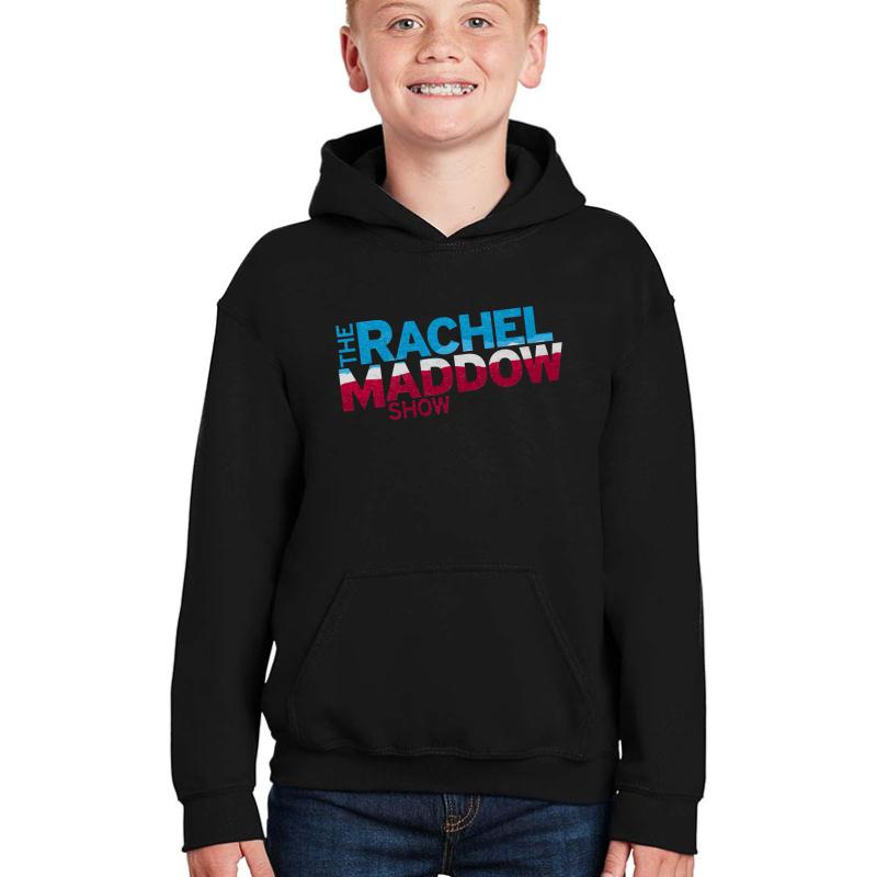 The Rachel Maddow Show Youth Hooded Sweatshirt Boy Black