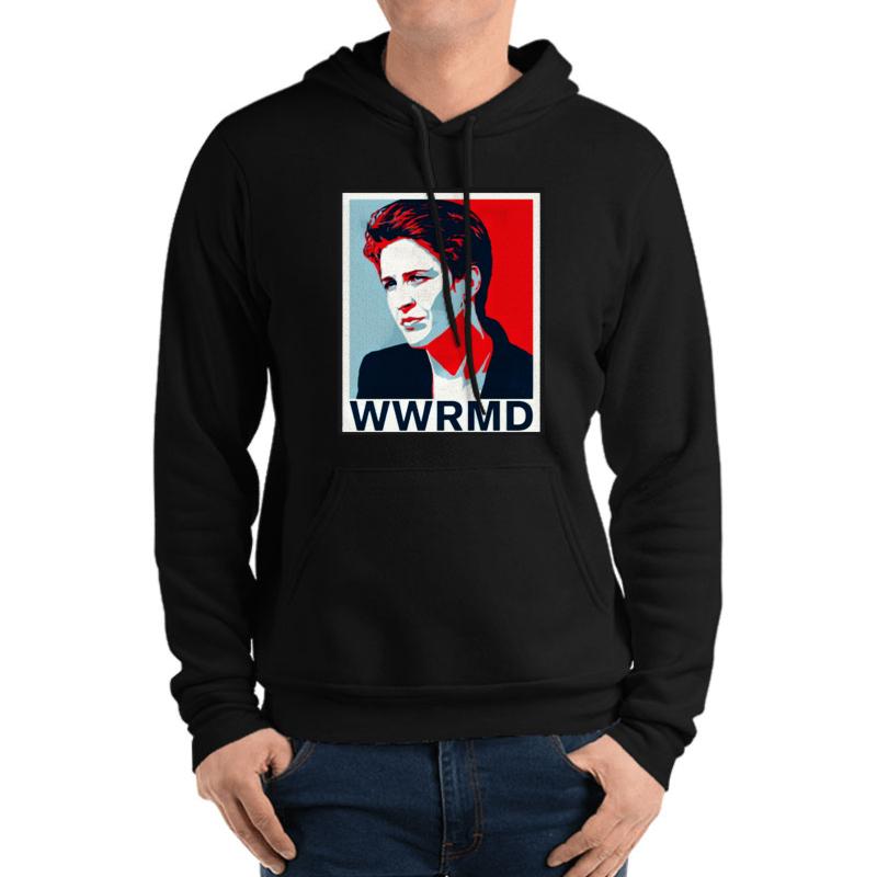 Wwrmd? What Would Rachel Maddow Do  Unisex Hooded Sweatshirt Men Black